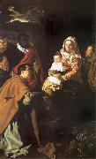 Diego Velazquez The adoracion of the Kings Magicians oil painting on canvas